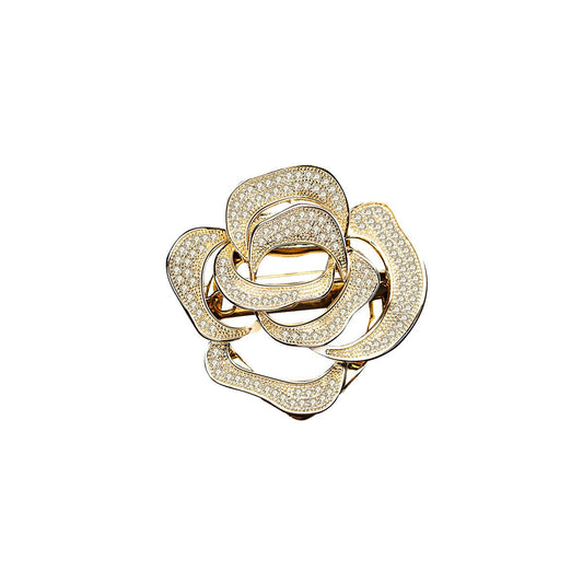 Forever Rose Gold Brooch-0
